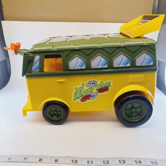 Vintage 1989 Teenage Mutant Ninja Turtles Party Wagon - Picture 3 of 8
